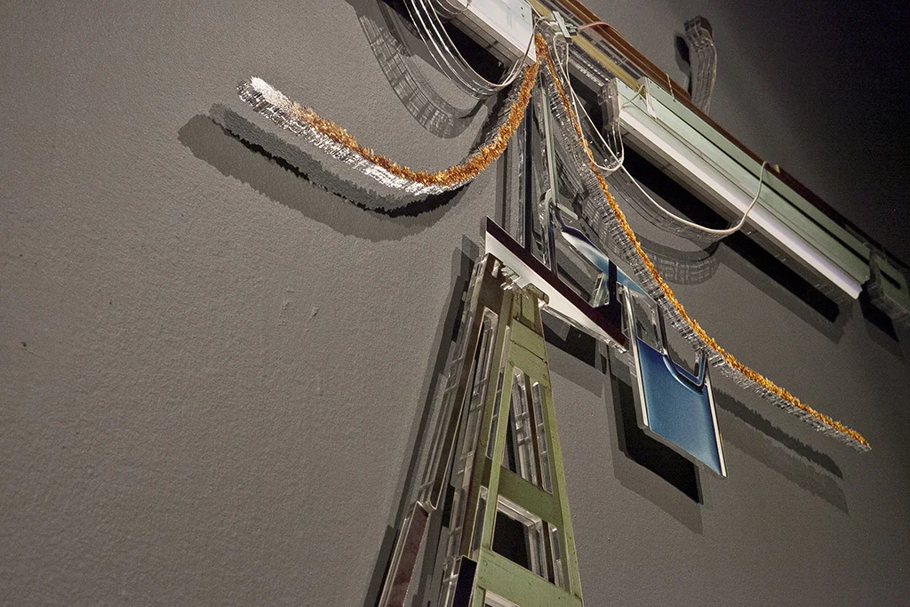 UNTITLED (PHOTO ASSEMBLAGE) C-prints mounted to acrylic support (Detail) , 120"× 84" , 2012