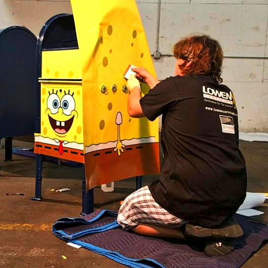 decal application required plenty of patience
