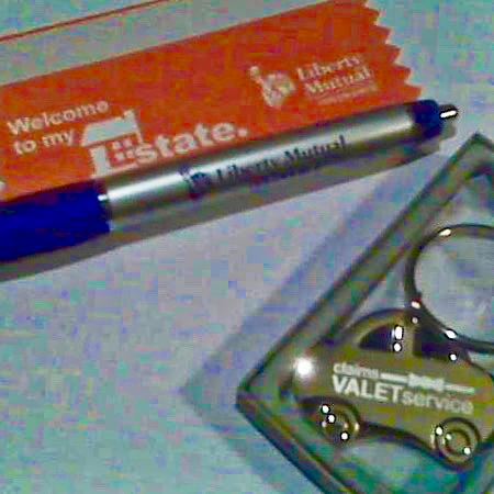 various 3-dimensional marketing items