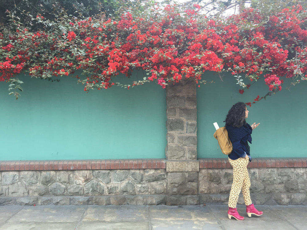 Kristen In Lima, Peru in 2016 wondering, how can everything be so beautiful ?!