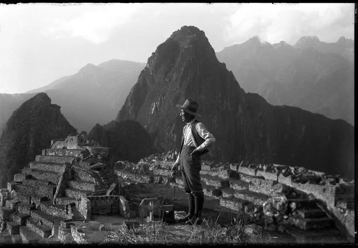 Martín Chambi _ Self-portrait, Machu Picchu, (1936).peg.jpeg