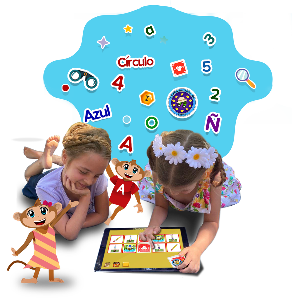 Spanish learning app for kids learn safari