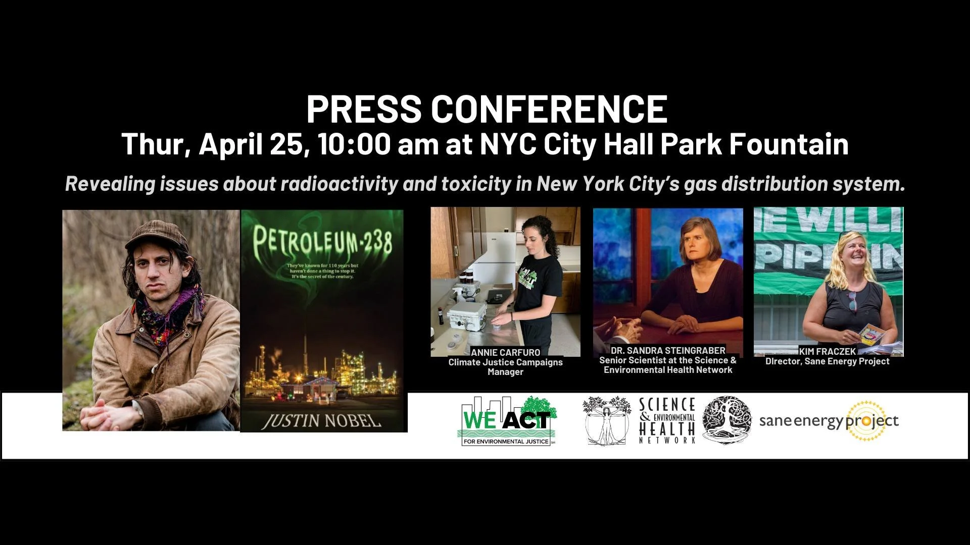 Press Conference: NYC's Radioactive Gas