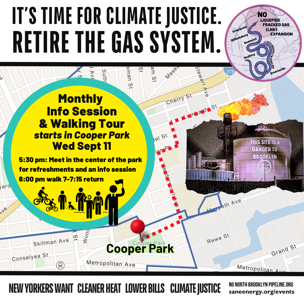 Walk and Roll Tour of NYC's Largest Fossil Fuel Depot