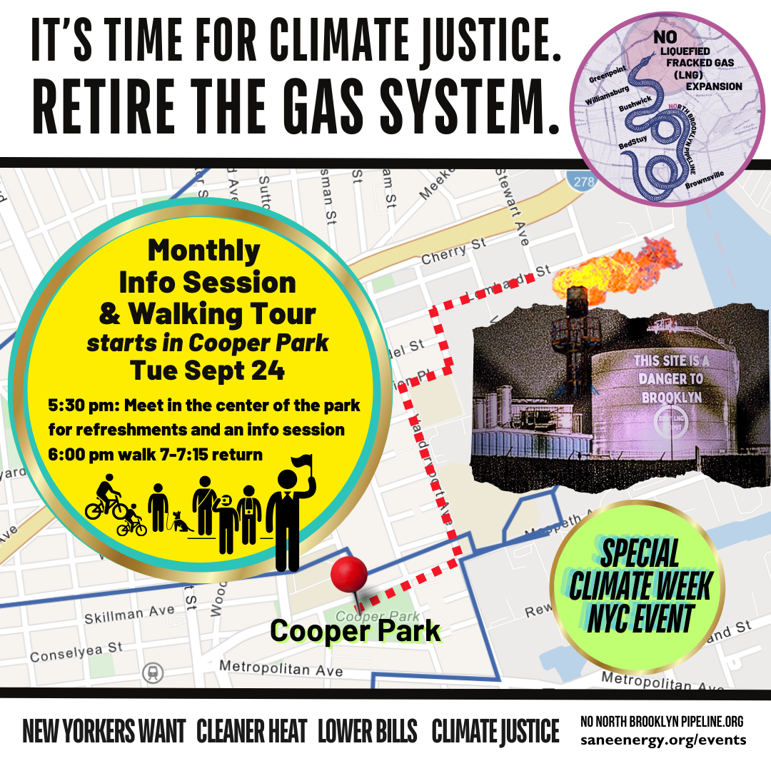 Walk and Roll Tour of NYC's Largest Fossil Fuel Depot