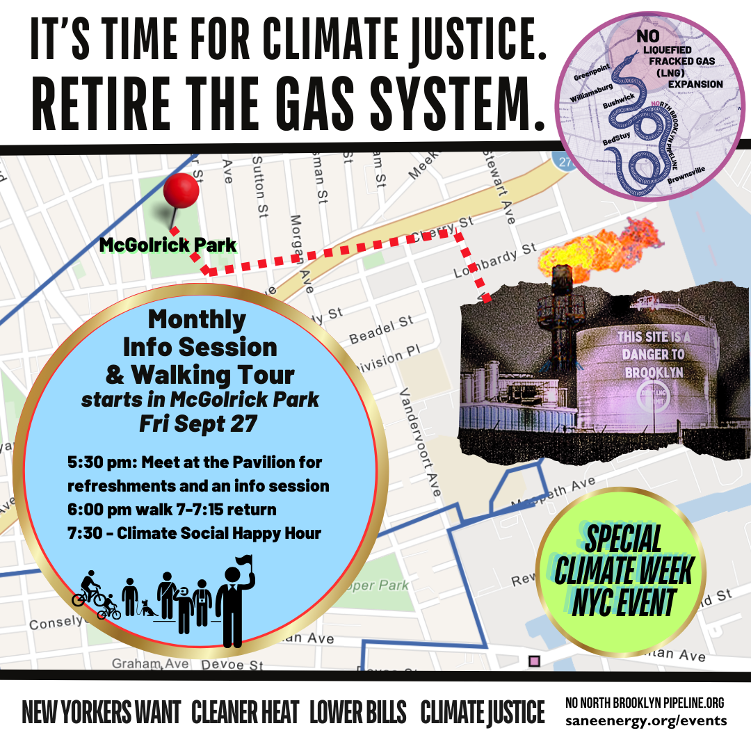 Walk and Roll Tour of NYC's Largest Fossil Fuel Depot