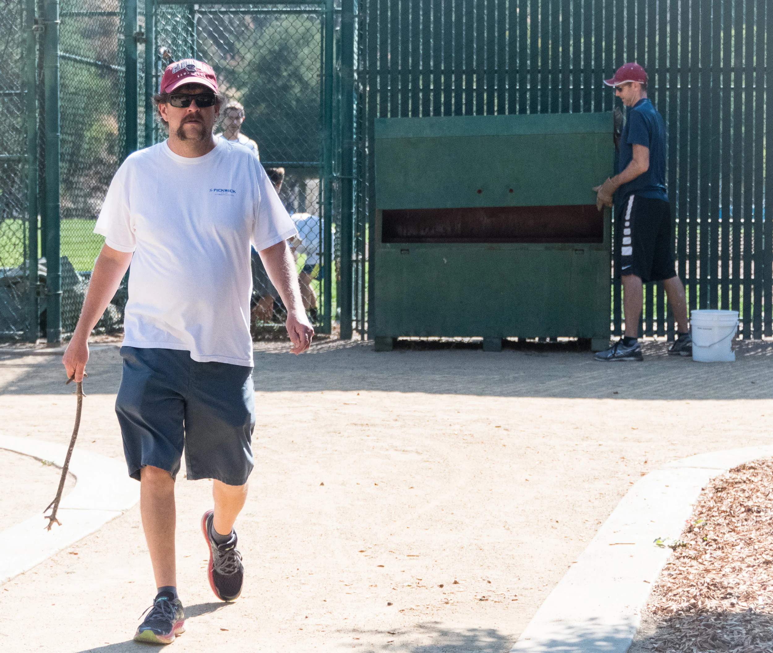 Cleaning up at Arguello