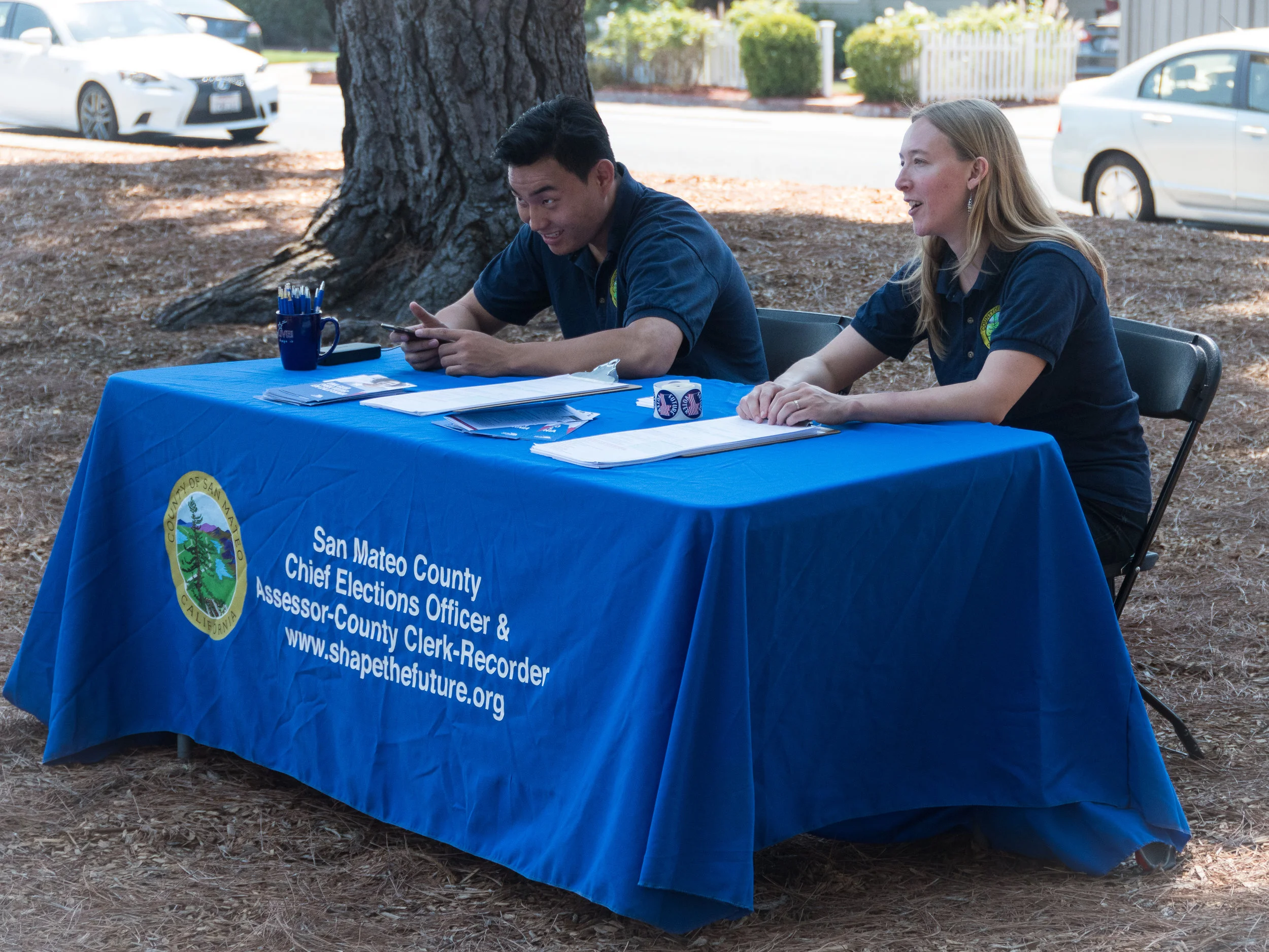 San Mateo County Voter Registration team