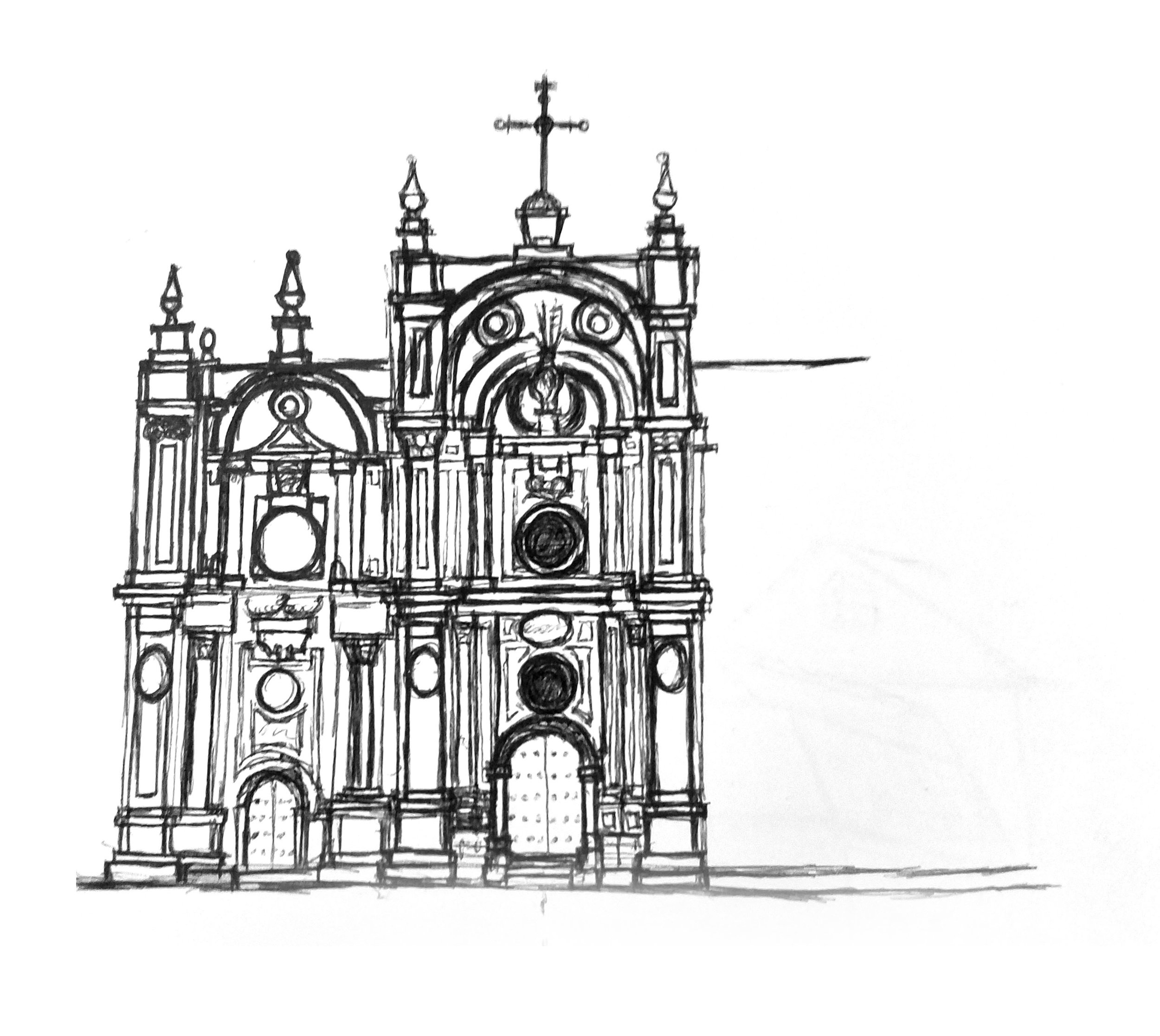 Granada Cathedral Facade