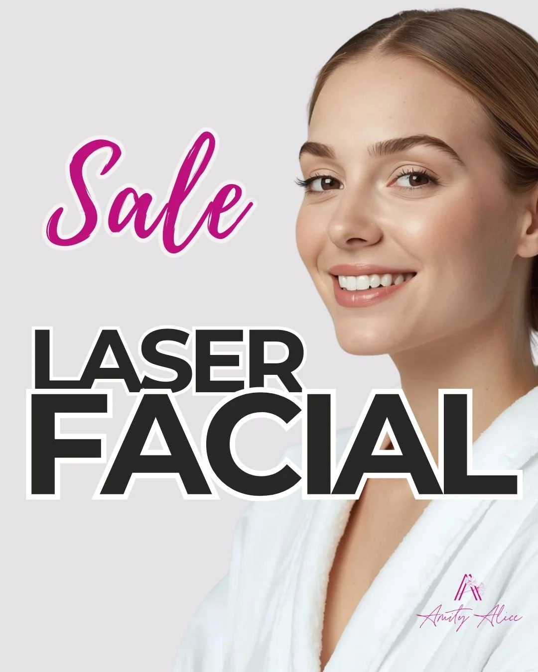 April Laser Facial Sale