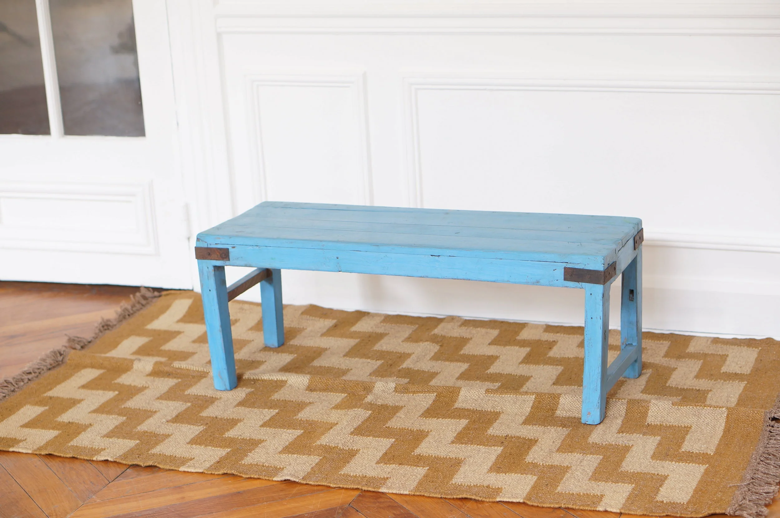 BANC BOIS COLORE BLEU Kokkino