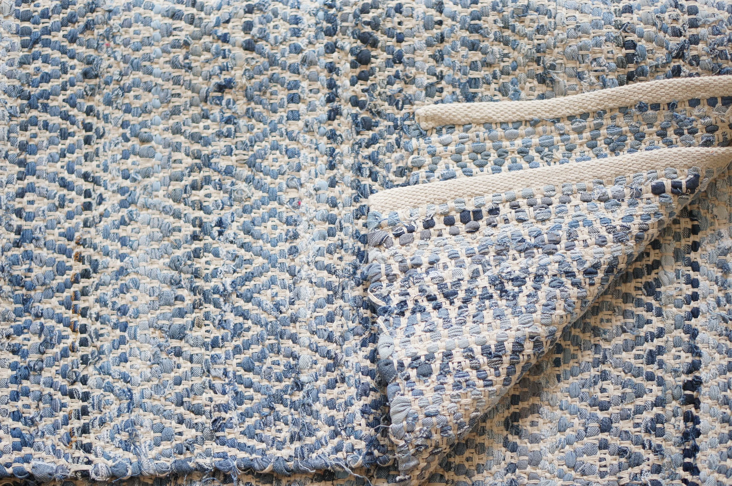 TAPIS LIRETTE INDIGO  OFUR