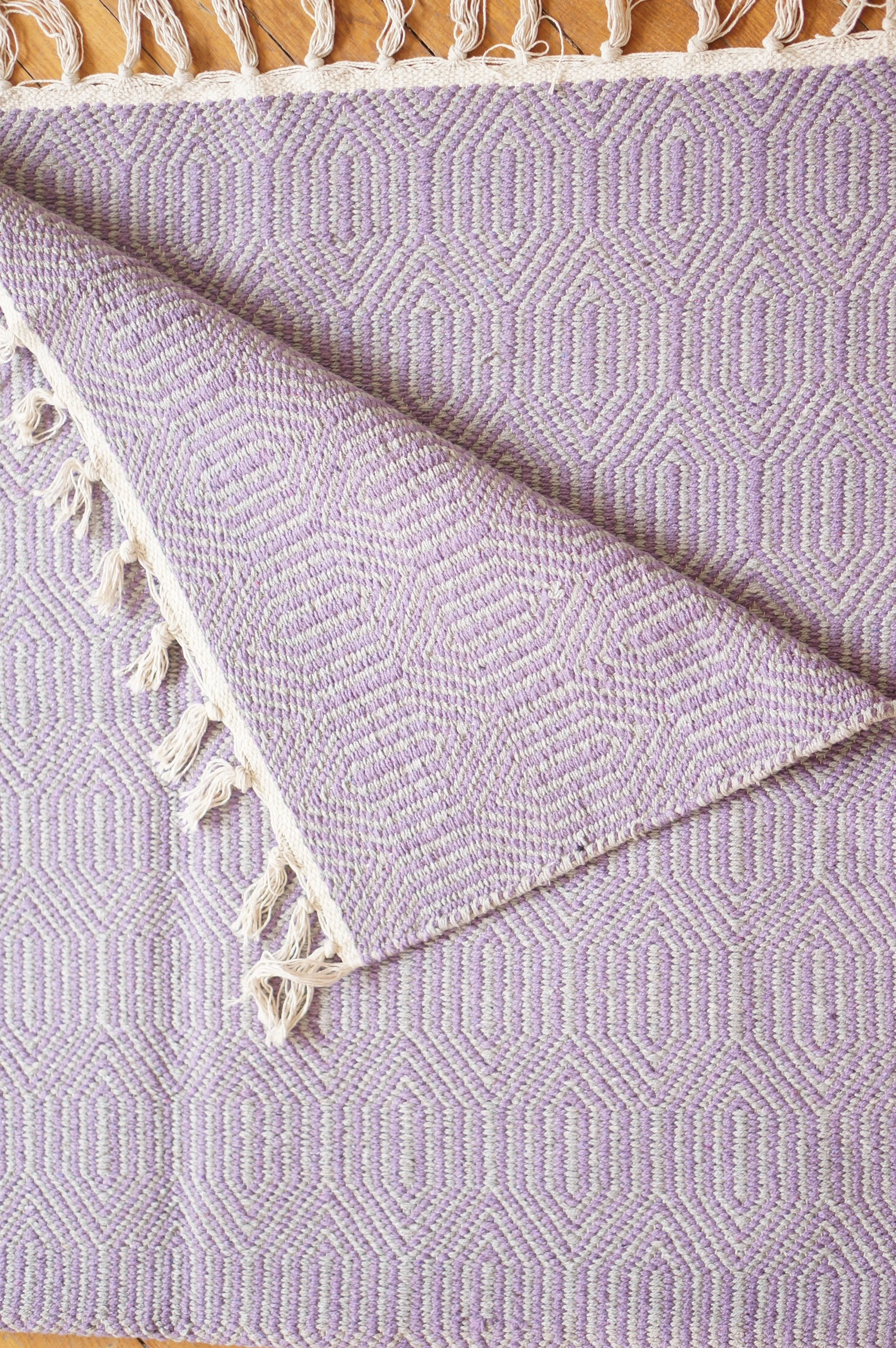 TAPIS COTON BICOLORE Skaia