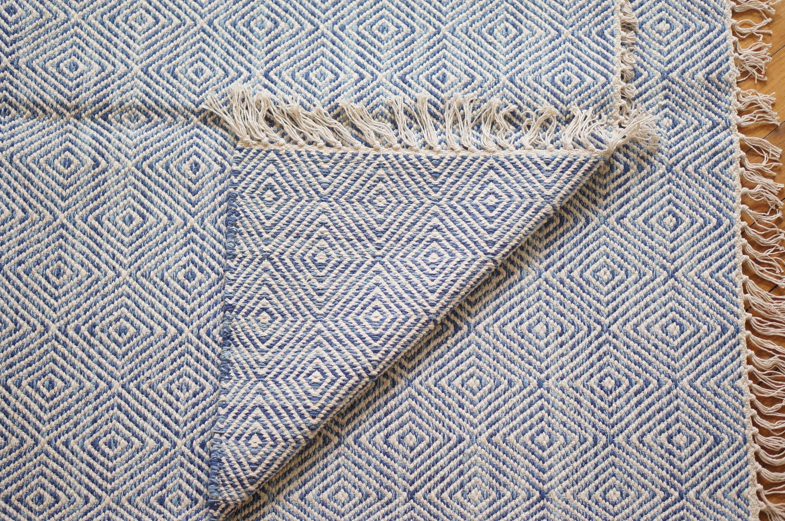 TAPIS COTON BICOLORE Skaia