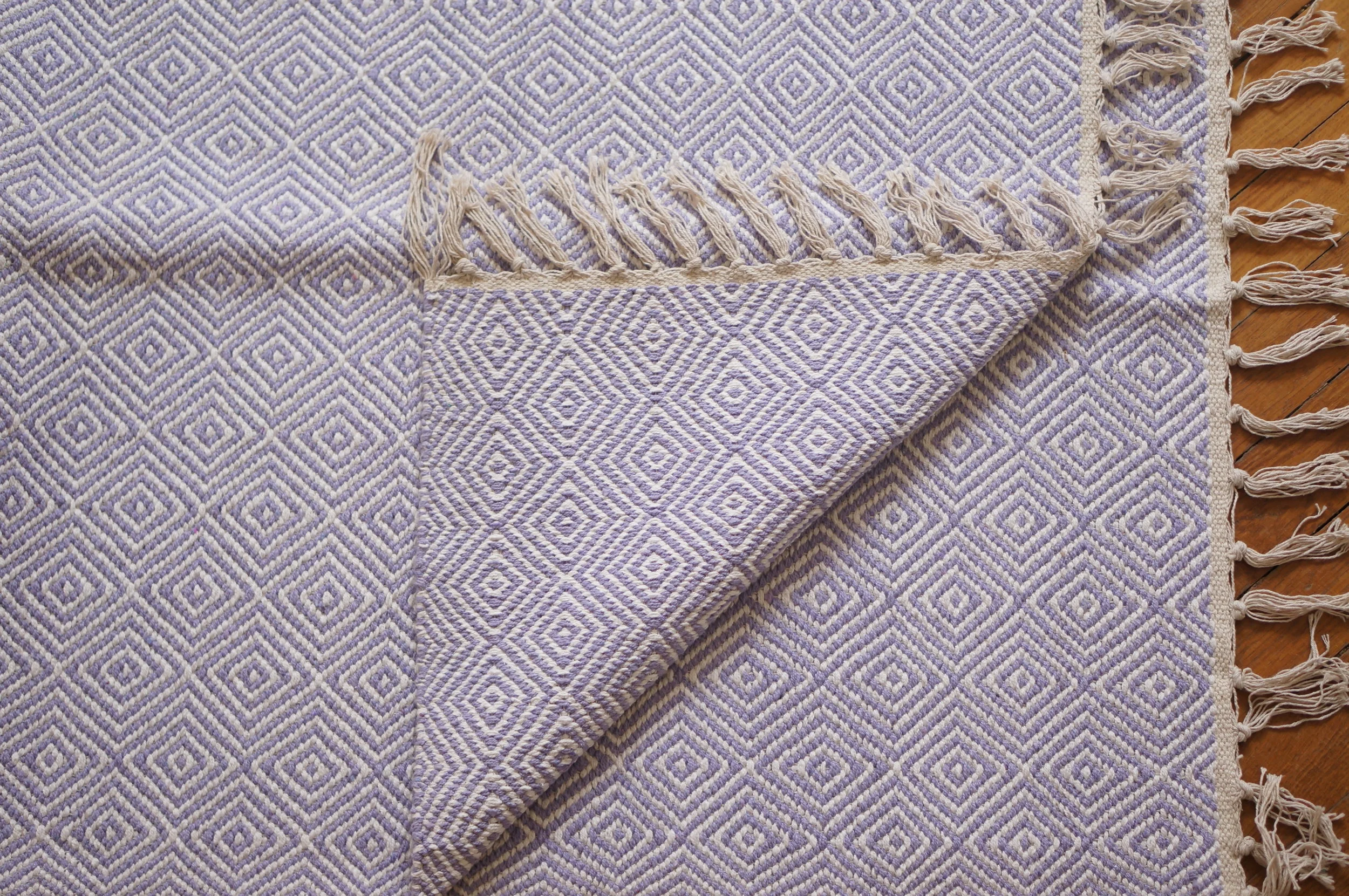 TAPIS COTON BICOLORE Skaia