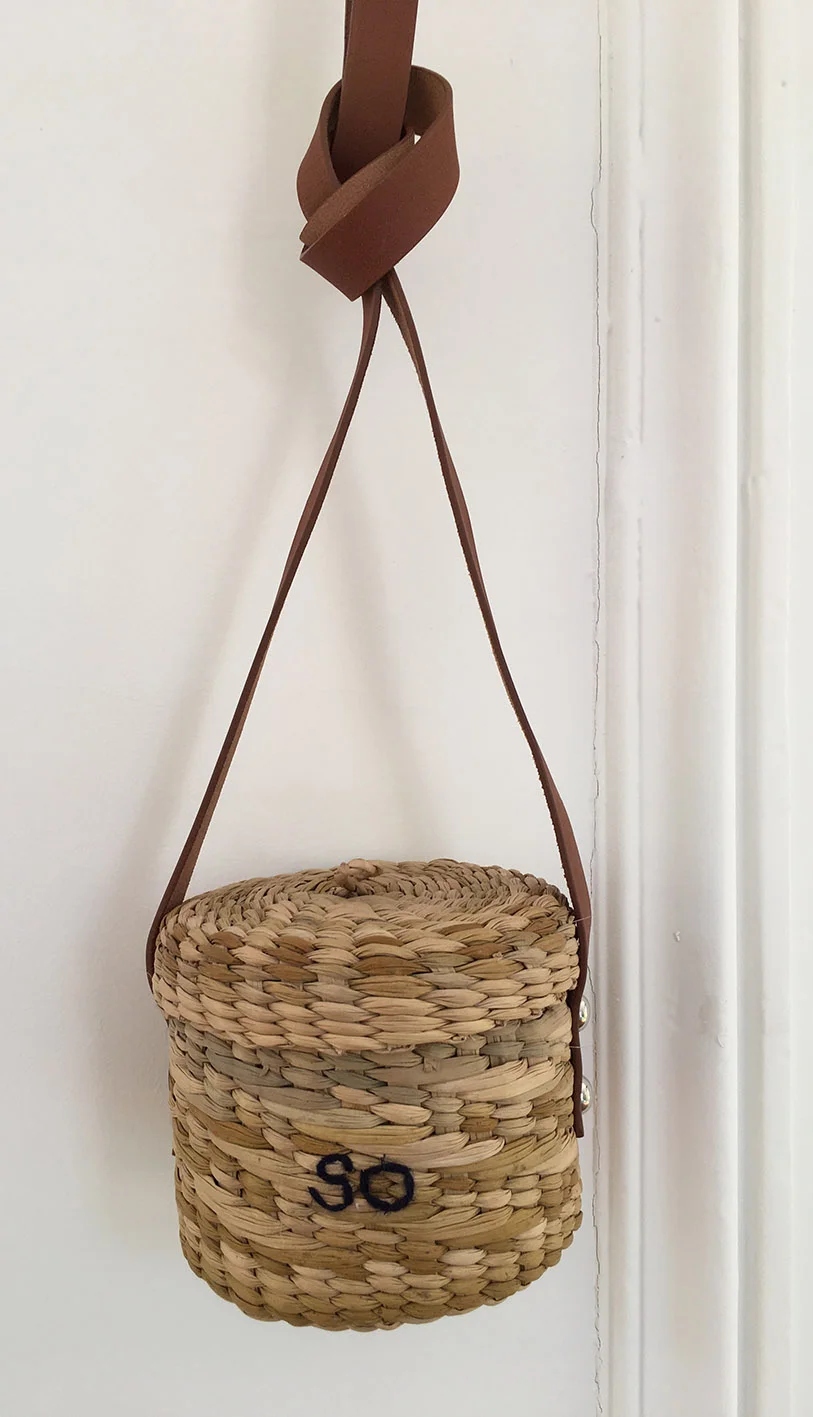 PANIER ROND JACINTHE