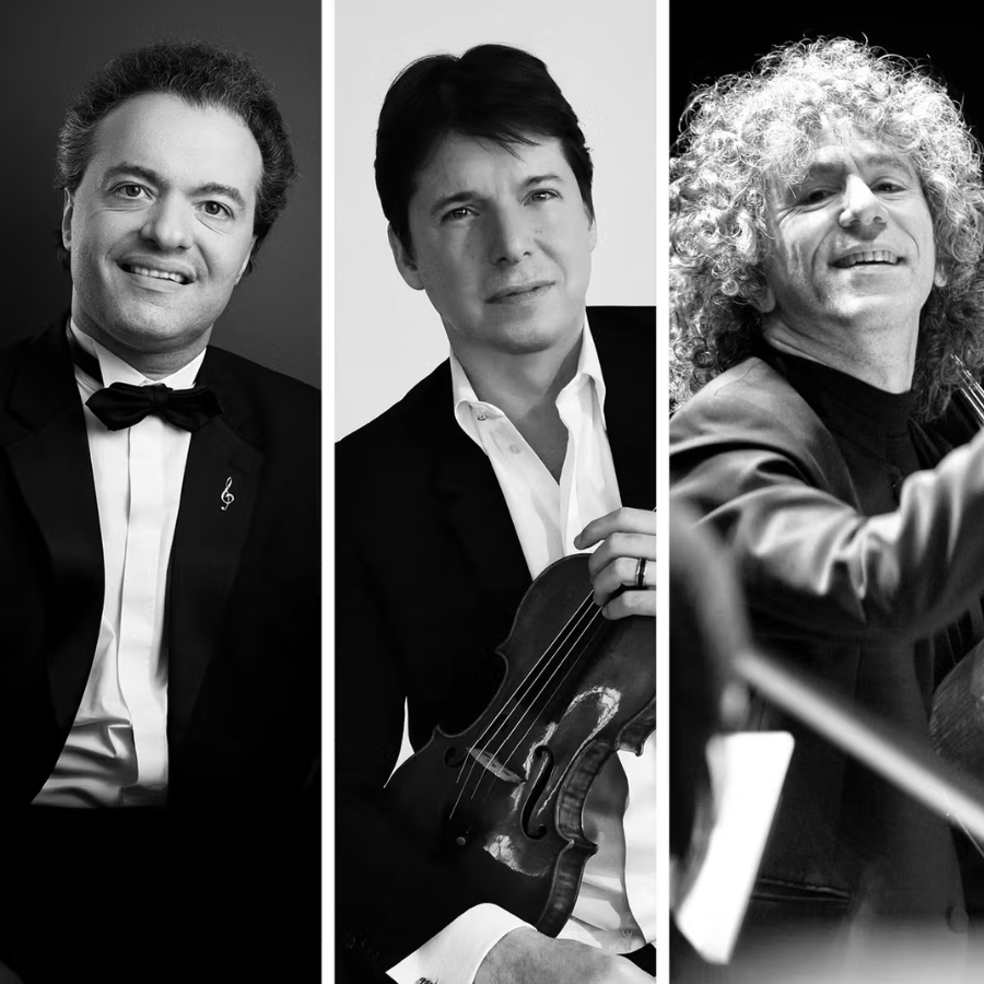 Evgeny Kissin, piano, Joshua Bell, violin, and Steven Isserlis, cello