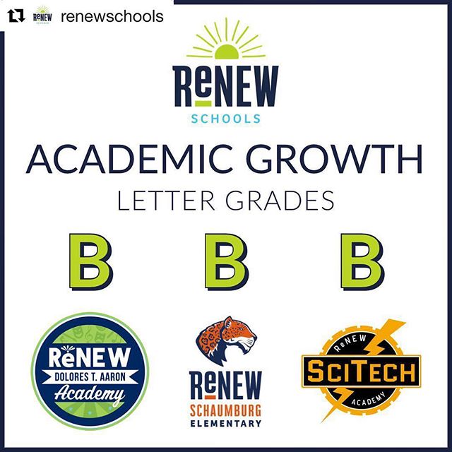 #Repost @renewschools ・・・
The LA Department of Education announced academic growth grades and ReNEW K-8 schools each earned a ‘B’! We’re incredibly proud of all our hard-working students and teams. 📚