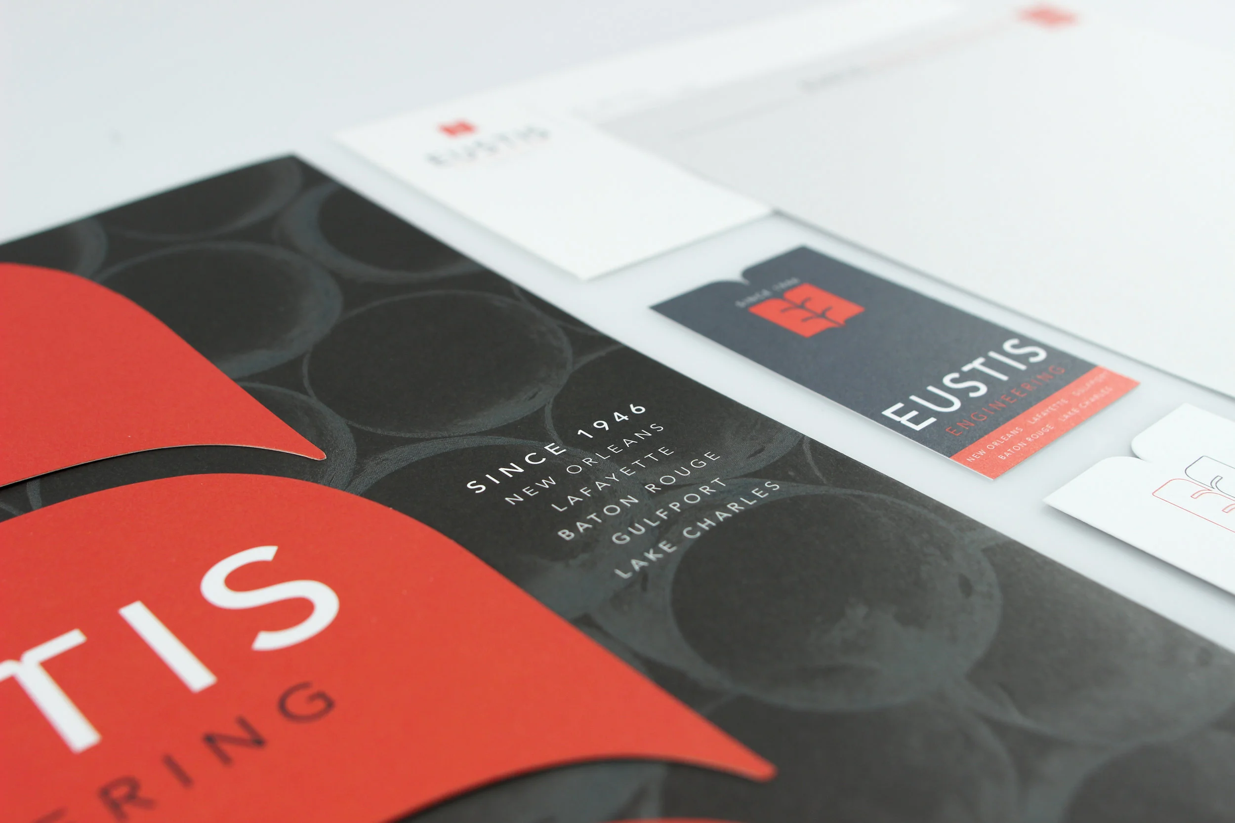 For the firm's 70th anniversary, Eustis Engineering turned to Shoe for a re-brand. For a firm with such a long and impressive history, it was paramount for this design refresh to help bridge the gap between the firm's past, present, and future.
