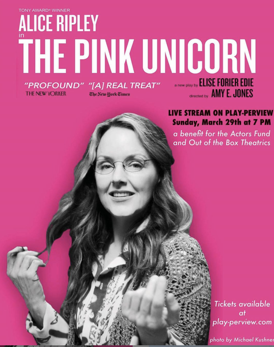 Live-streamed reading of The Pink Unicorn