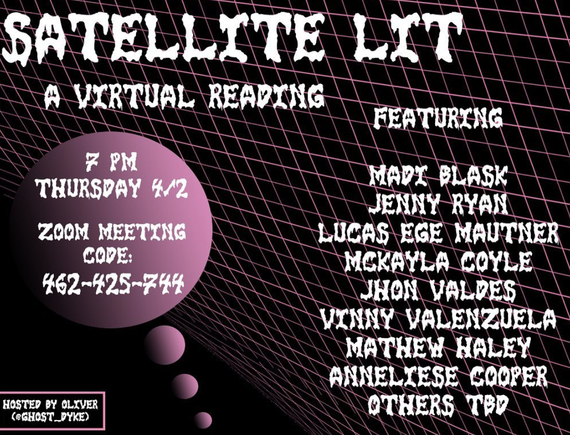 Live Reading hosted by @Ghost_Dyke