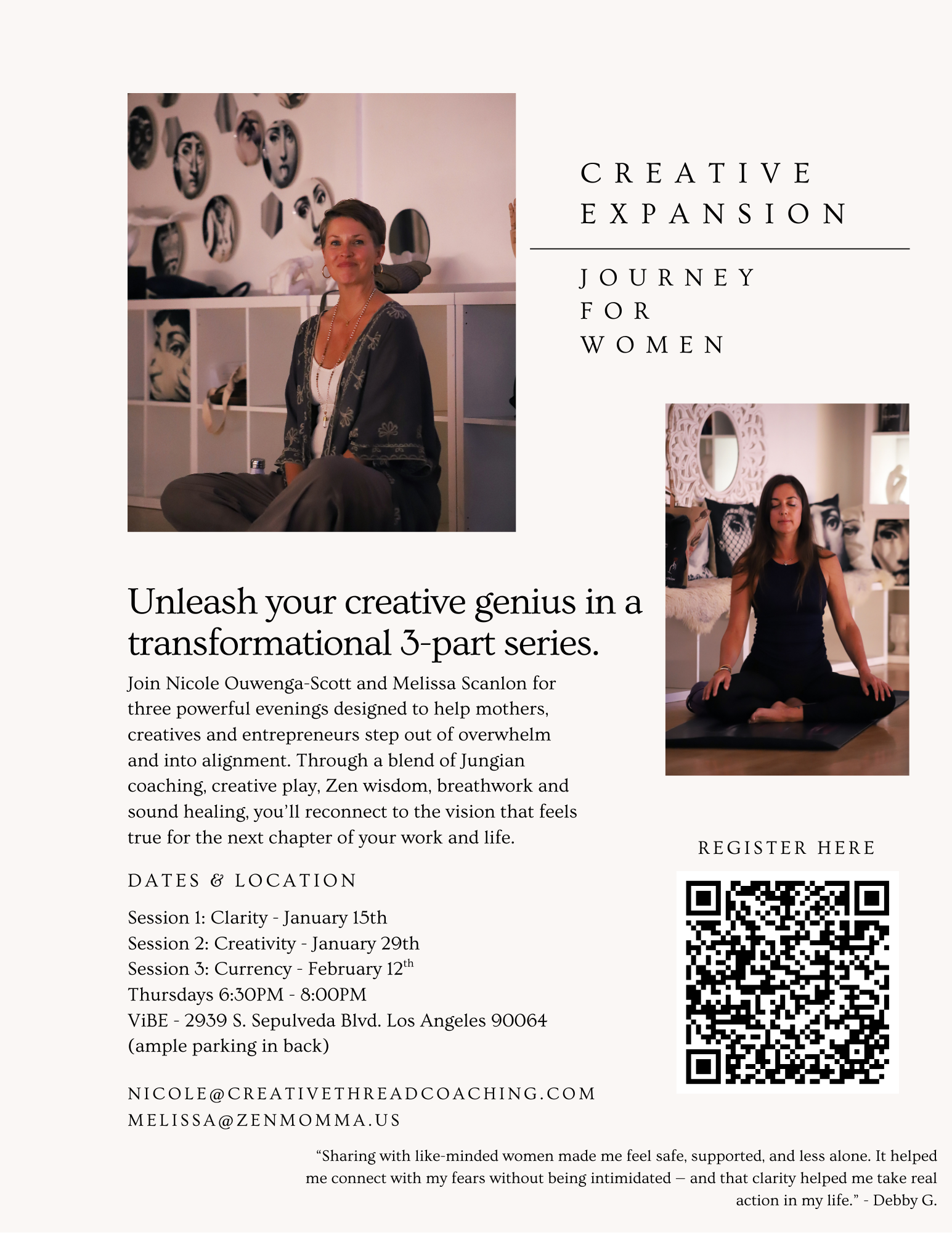 Creative Expansion Journey for Women