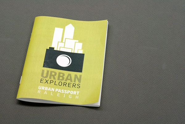  To be paired with an iPhone application and an interactive website, this booklet is the clue book that users carry around to collect stamps on their adventures. The illustrations, icons and logo were my own designs. 