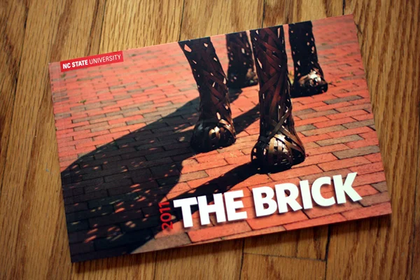  The cover of the 2012 edition of The Brick. I took the photo and designed the cover.&nbsp; 