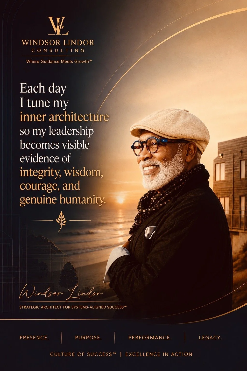 Windsor Lindor, Strategic Consultant | Executive-Life Coach | Architect of Systems-Aligned Leadership™ | Founder of Windsor Lindor Consulting