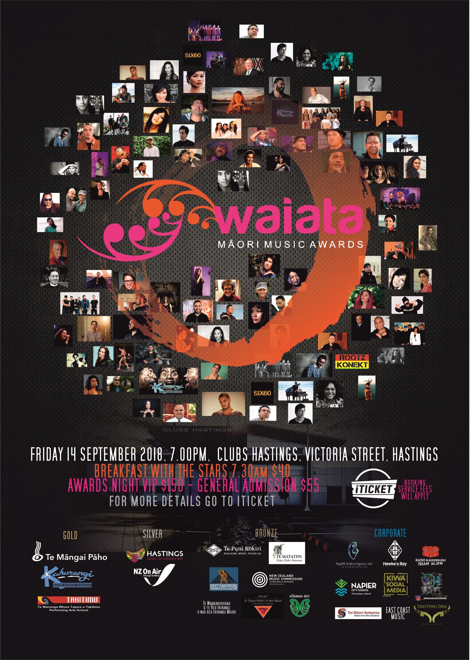 Waiata Maori Music Awards // Publicity Campaign