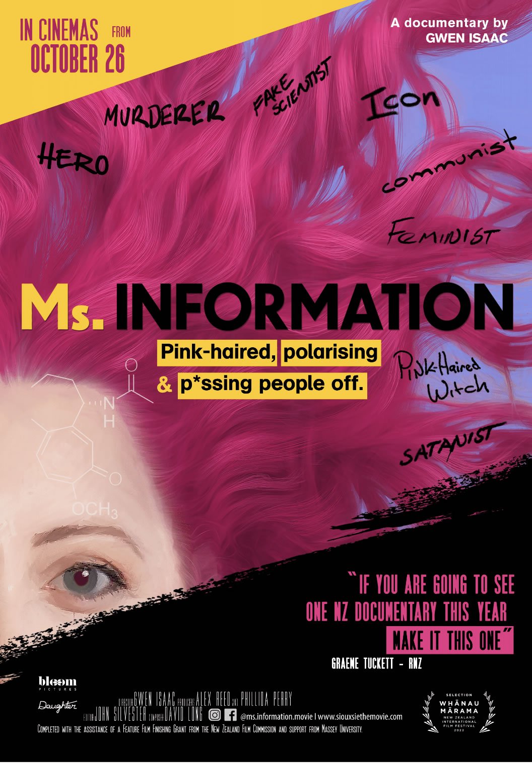 Ms Information // Publicity Consultancy & NZ Theatrical Campaign