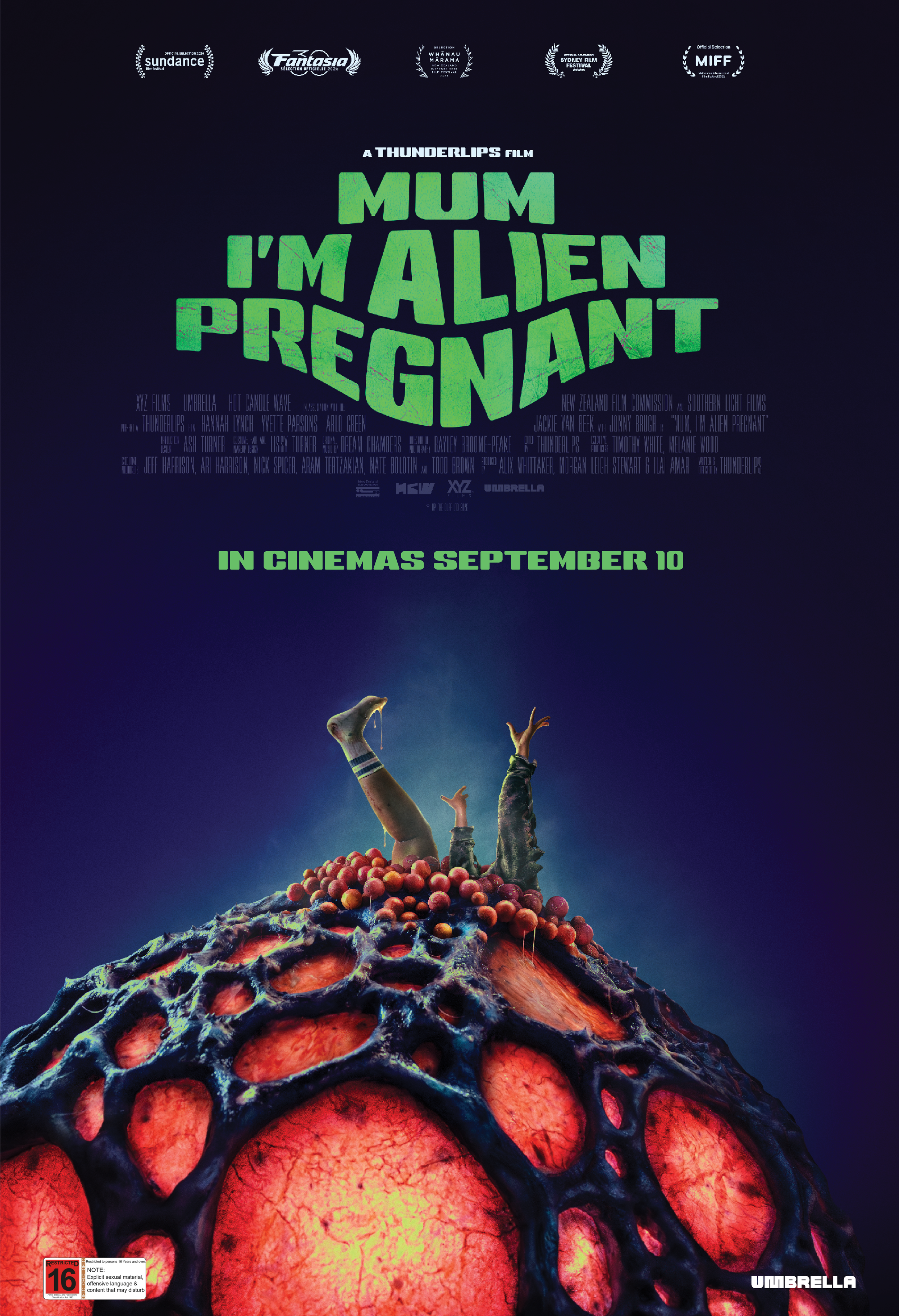 Mum, I'm Alien Pregnant // Unit Publicity & NZ Festival & Theatrical Campaign