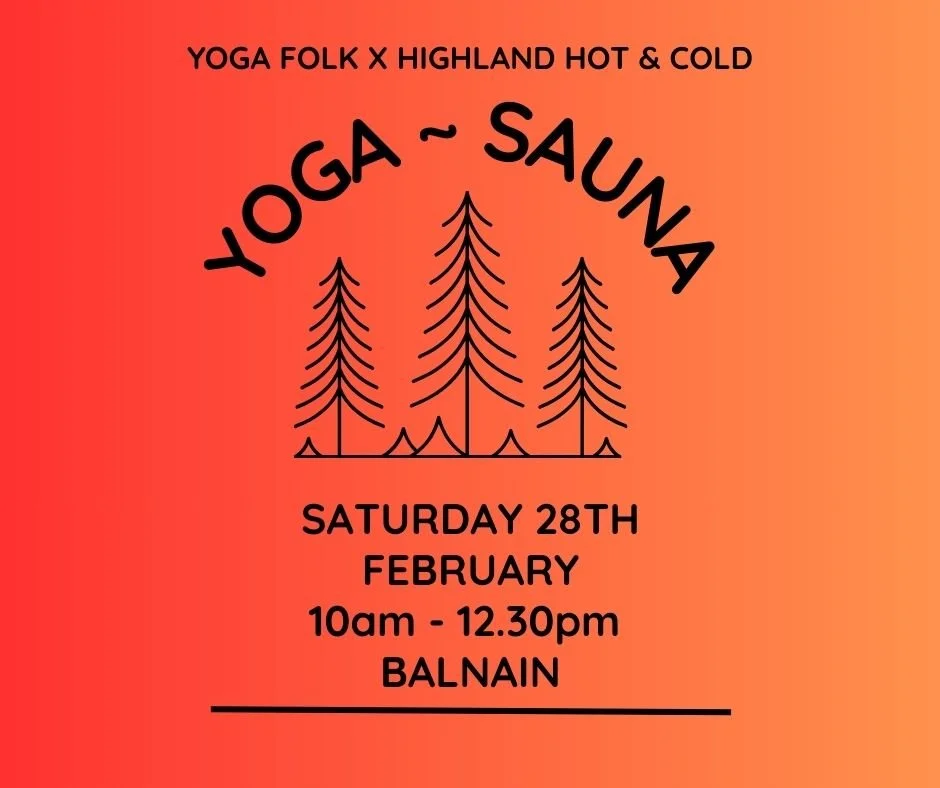 Saturday morning ~ Yoga + Sauna  