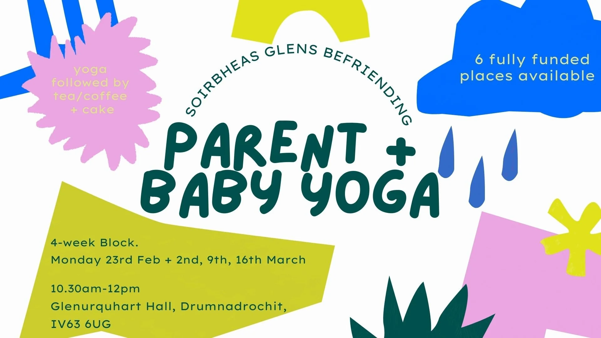 Parent + Baby Yoga Class ~ Feb/March 4 week block 