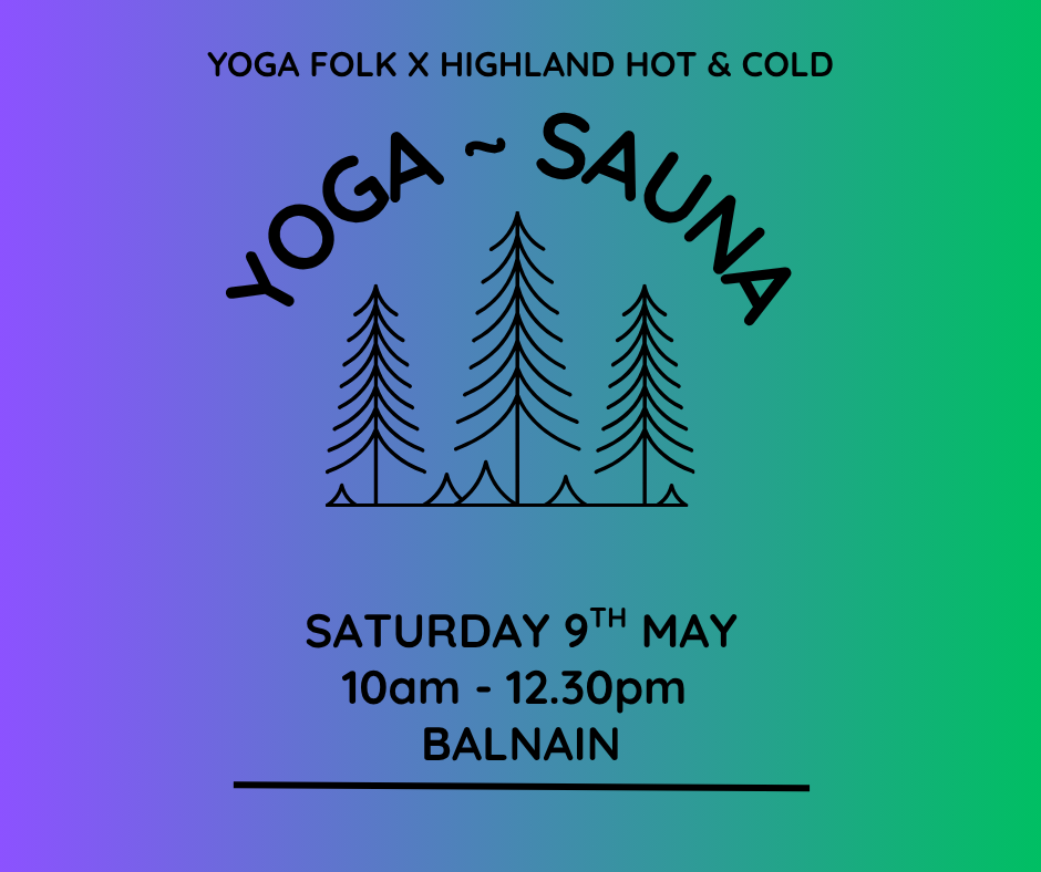 Saturday morning ~ Yoga + Sauna   