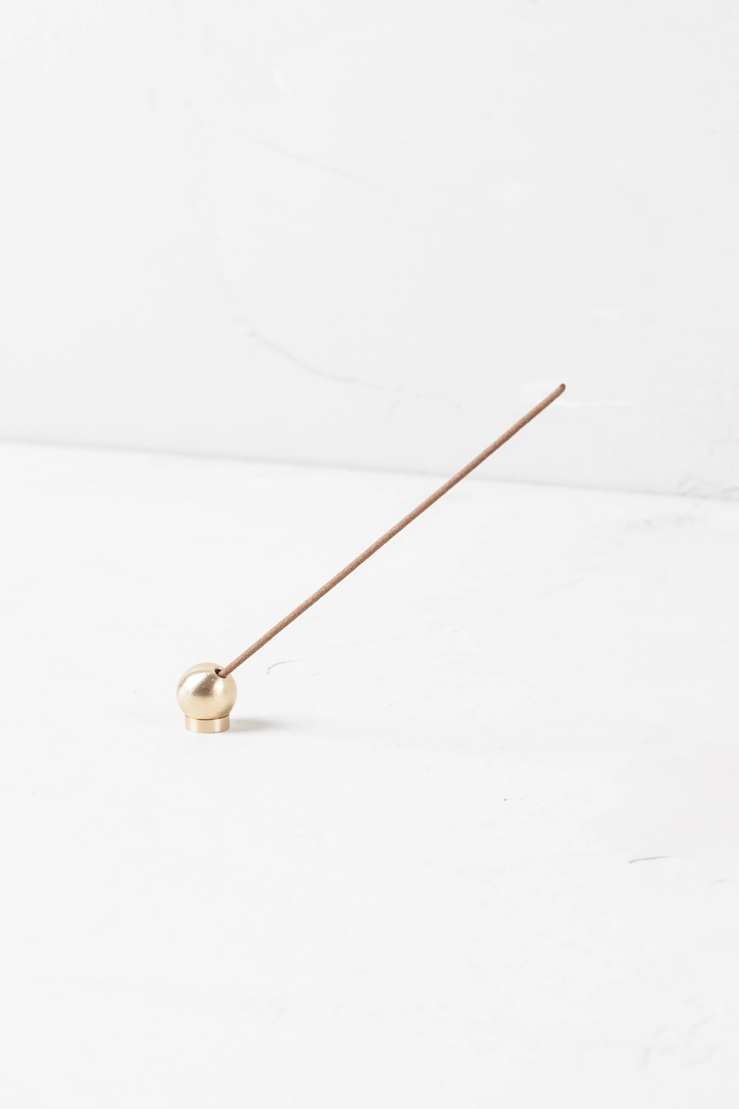 Hakuhodo Sumitani Solid Brass Japanese Incense Stick Holder - Mini Ball & Tray, 1.5cm, Made In Japan - View #12