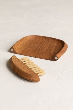 Belfort Crumb Brush Set  Small Wooden Hand Brush Set — Hoppe Shoppe
