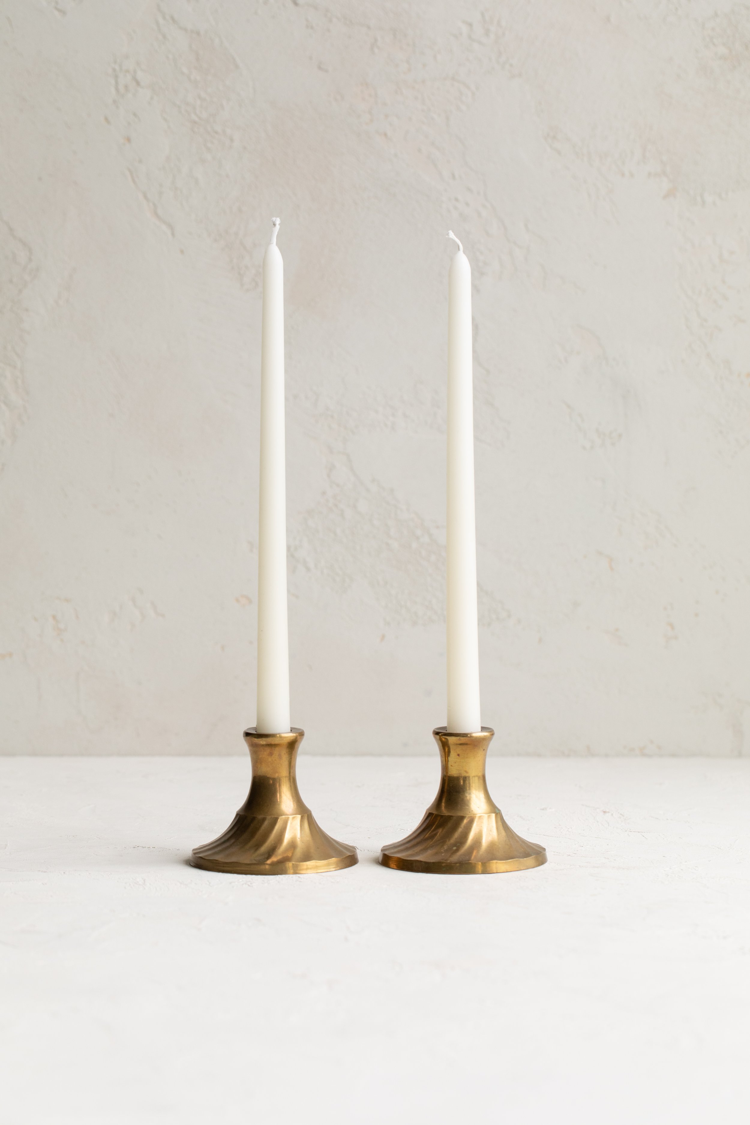 Channel Wall Sconce Brass Wall Candle Holder — Hoppe Shoppe