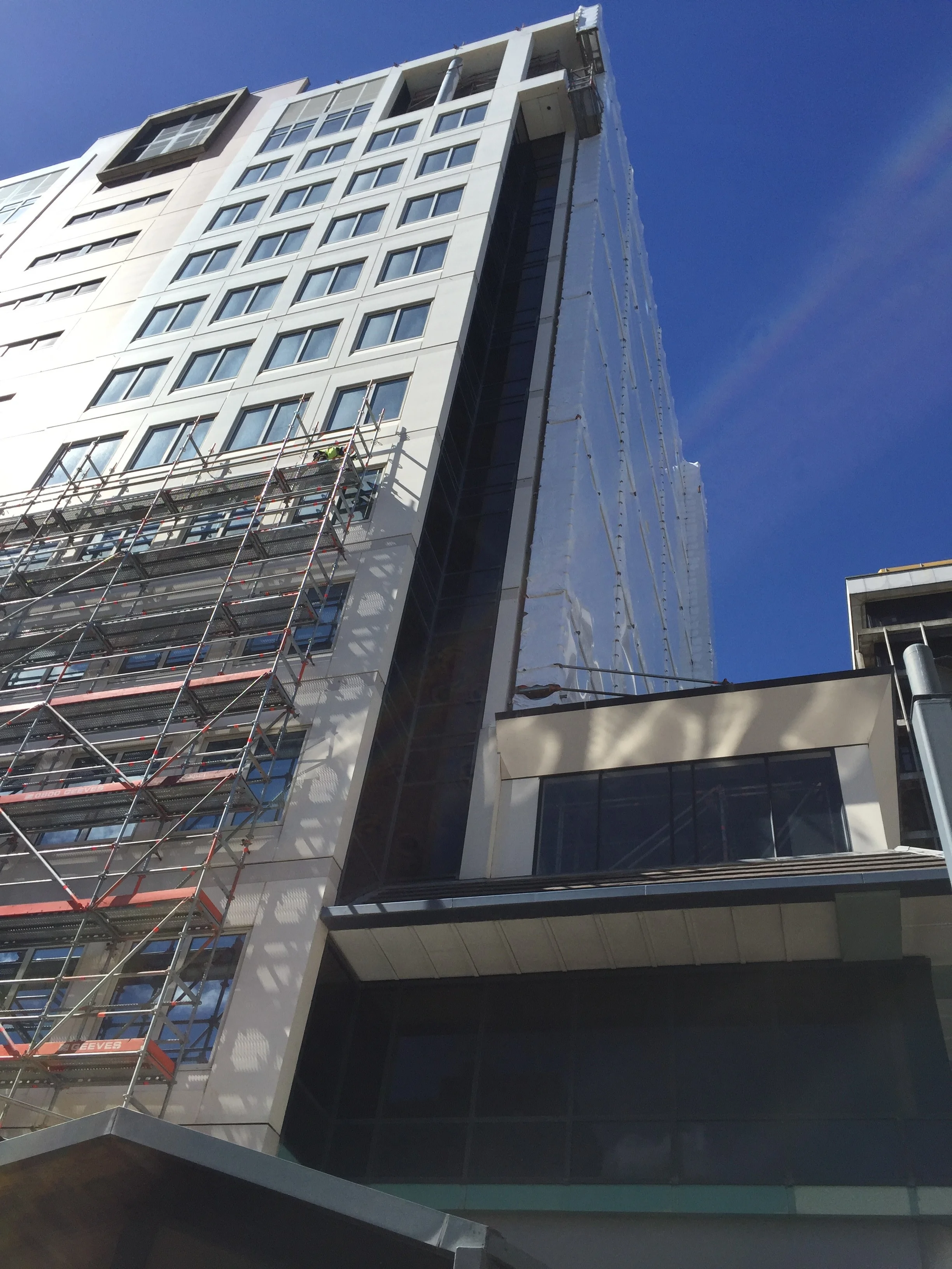St Pauls Square - base build refurbishment for AMP Capital with fitout for Department of Internal Affairs - 2017