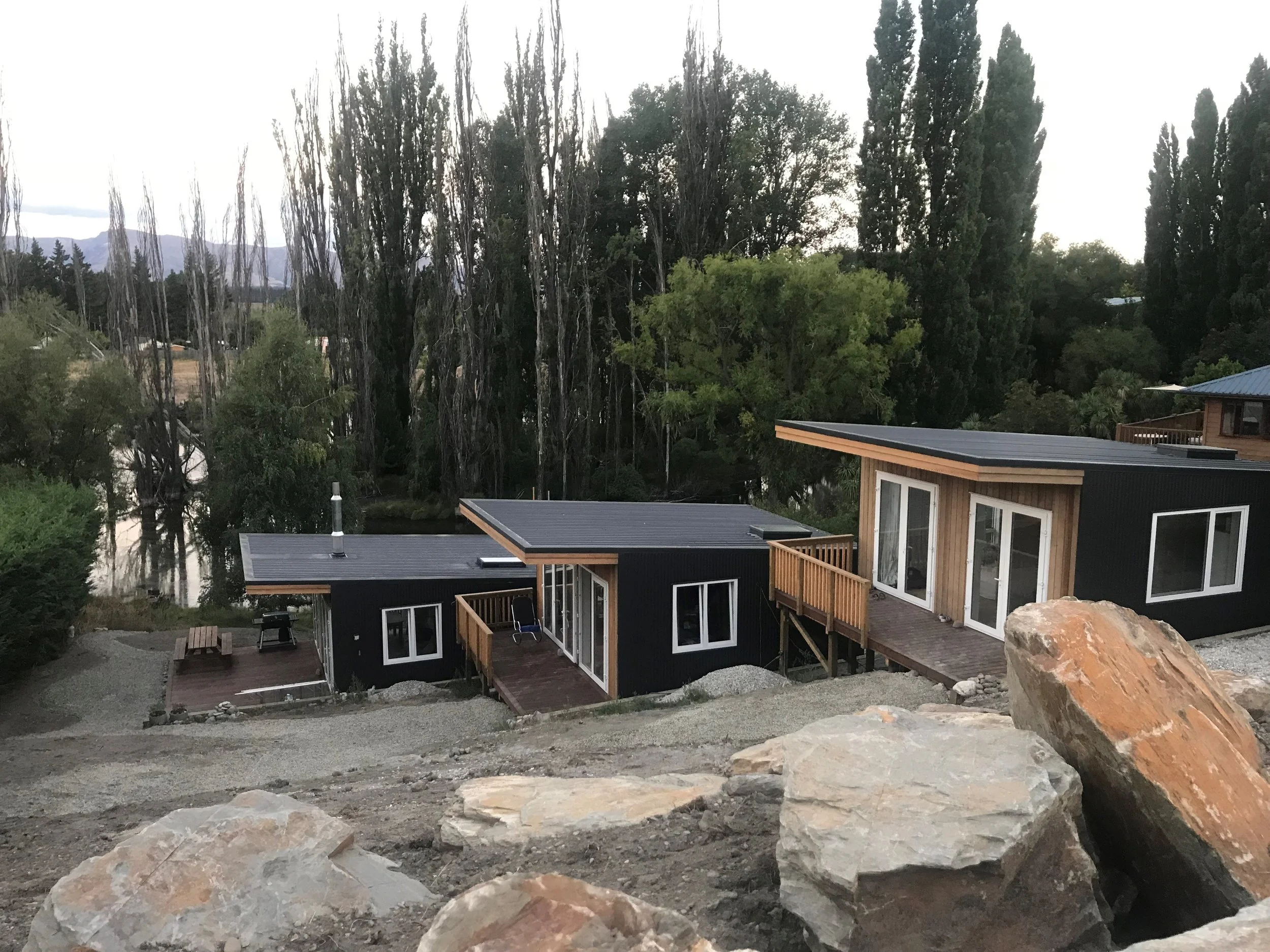 Showhome at 80 Lagoon Ave, Albert Town, Wanaka. These Huts can be bought off the plans, pricing is known, timing is fast, performance of these little Huts is very high so comfort levels are awesome and running costs low. Call Sonia on 027 200 9566 to arrange a viewing time. 