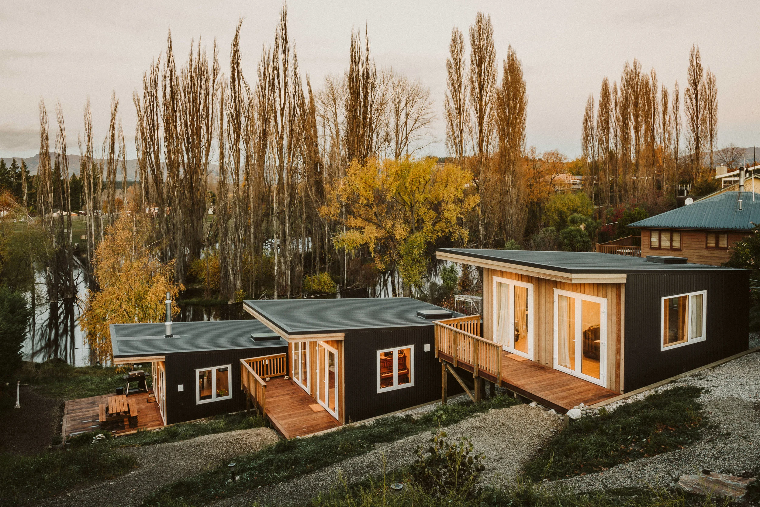 Waters Huts, Albert Town, Wanaka - May 2018