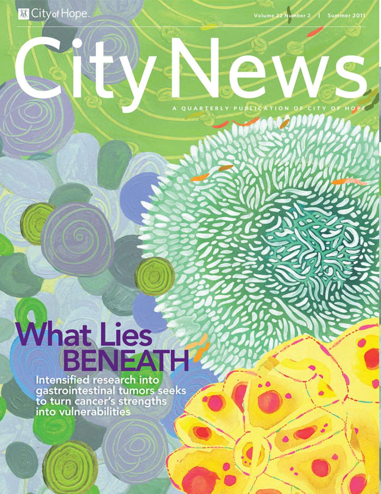 City News, a quarterly publication of City of Hope