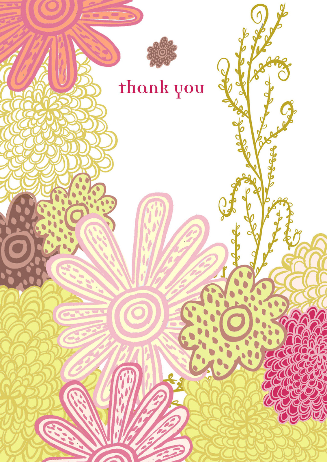 Thank you card