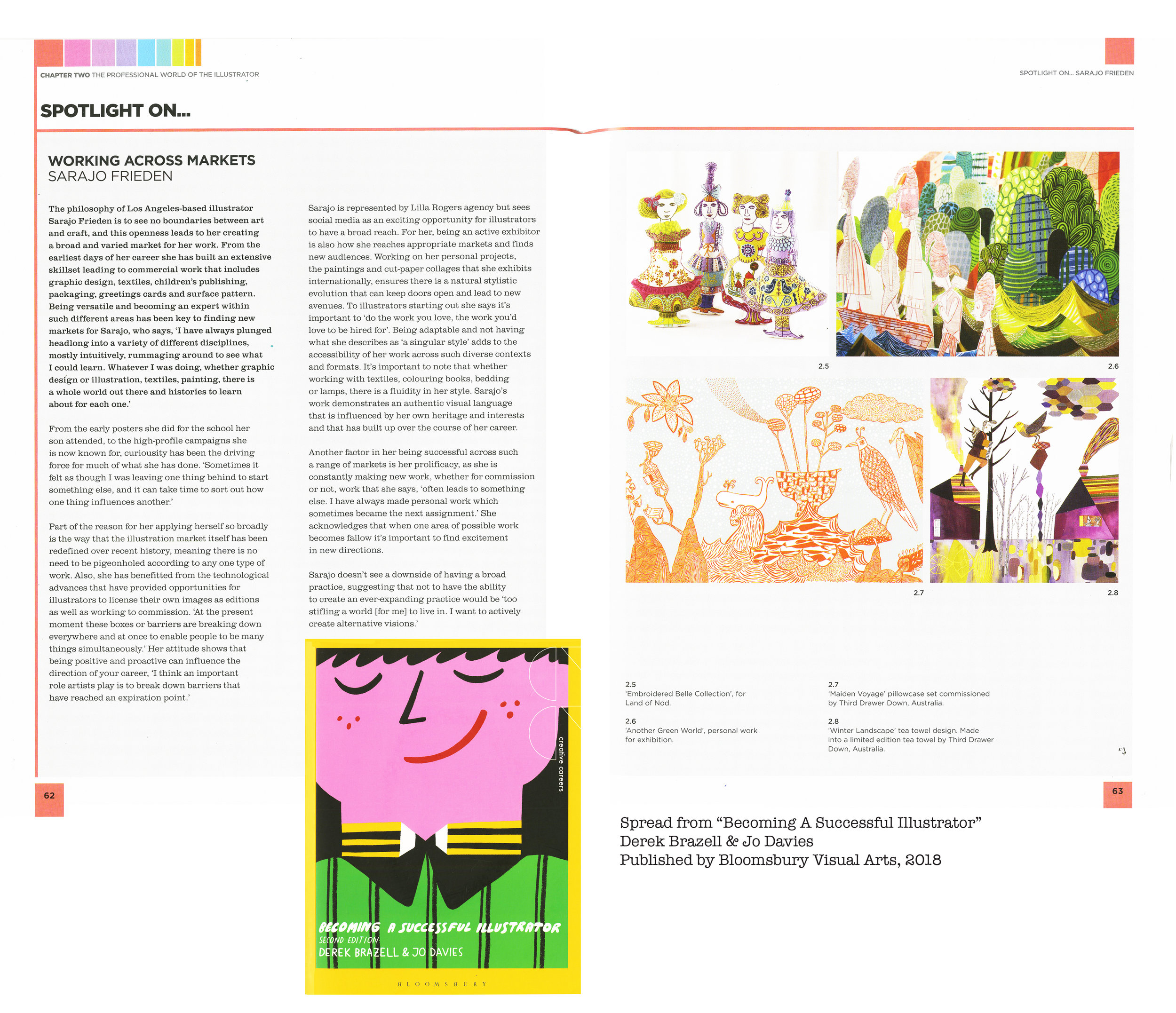 Featured in 'Becoming A Successful Illustrator'