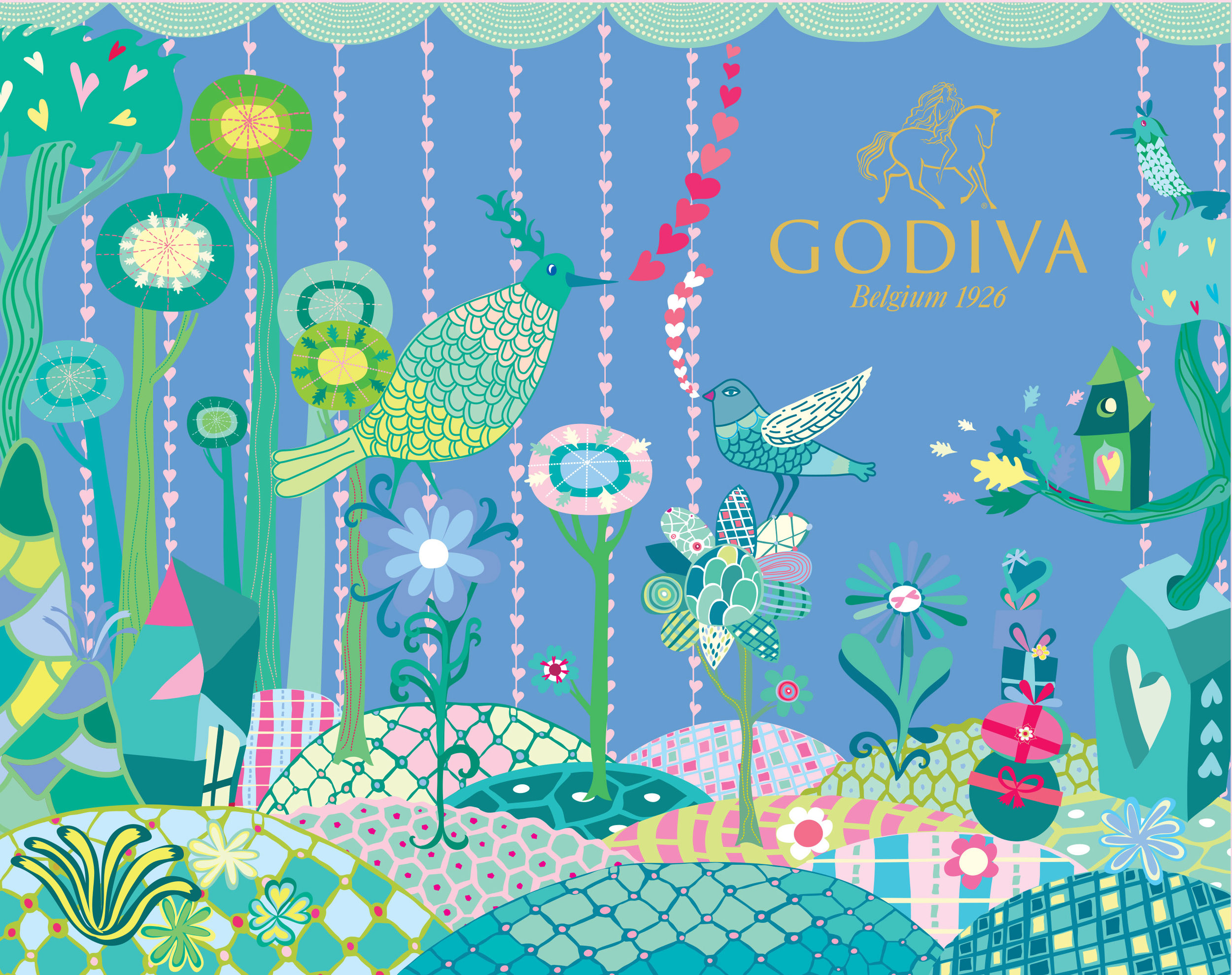 Godiva Chocolate White Day Packaging