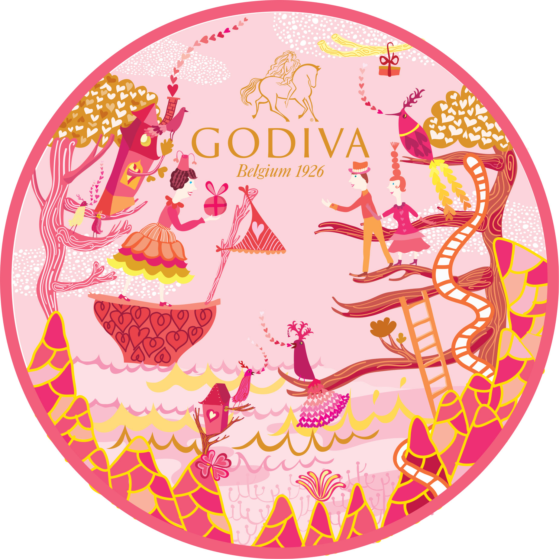 Godiva Chocolates Valentine's Day packaging