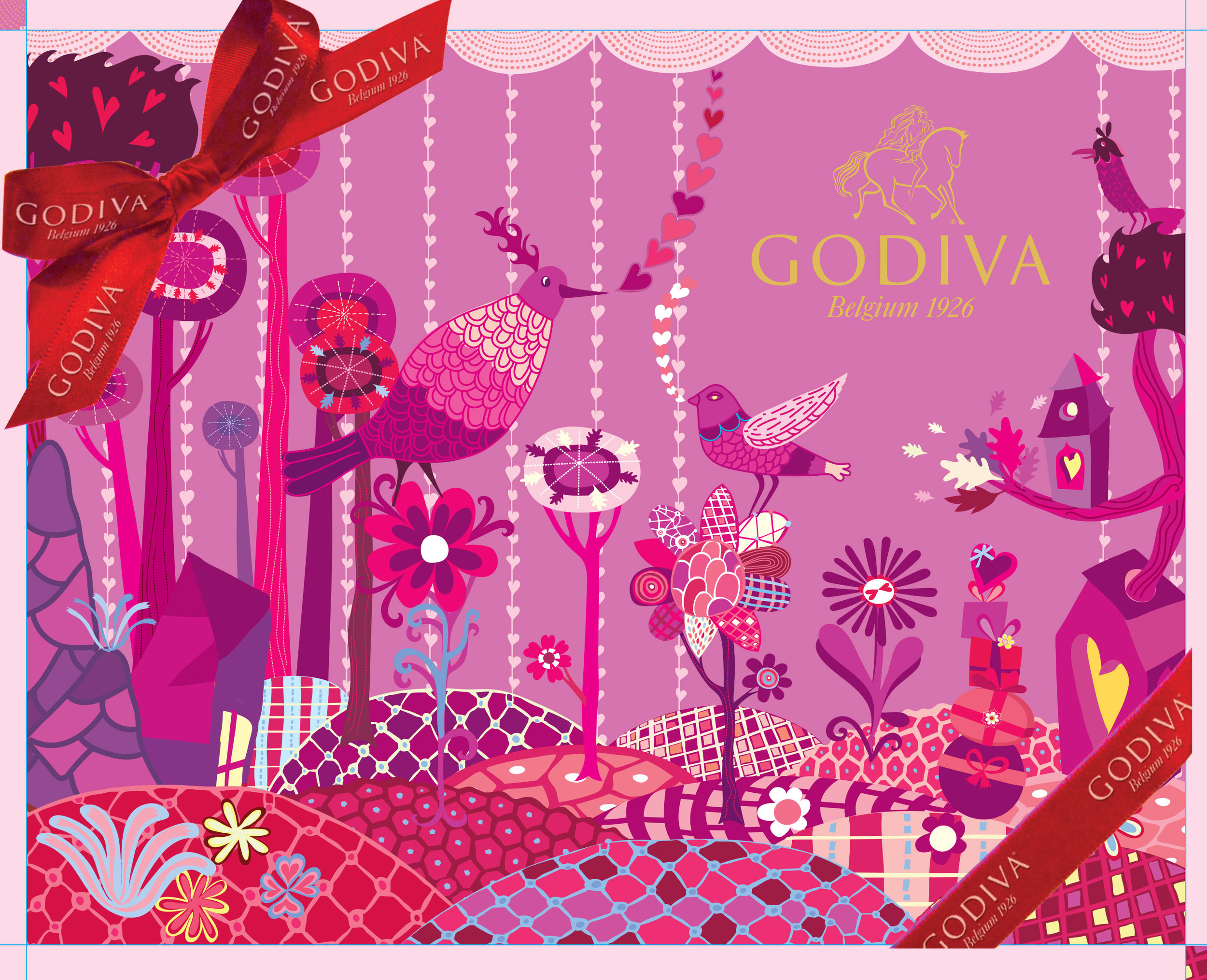Godiva Chocolate White Day Packaging