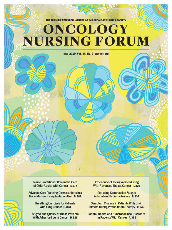 May Cover for Oncology Nursing Forum