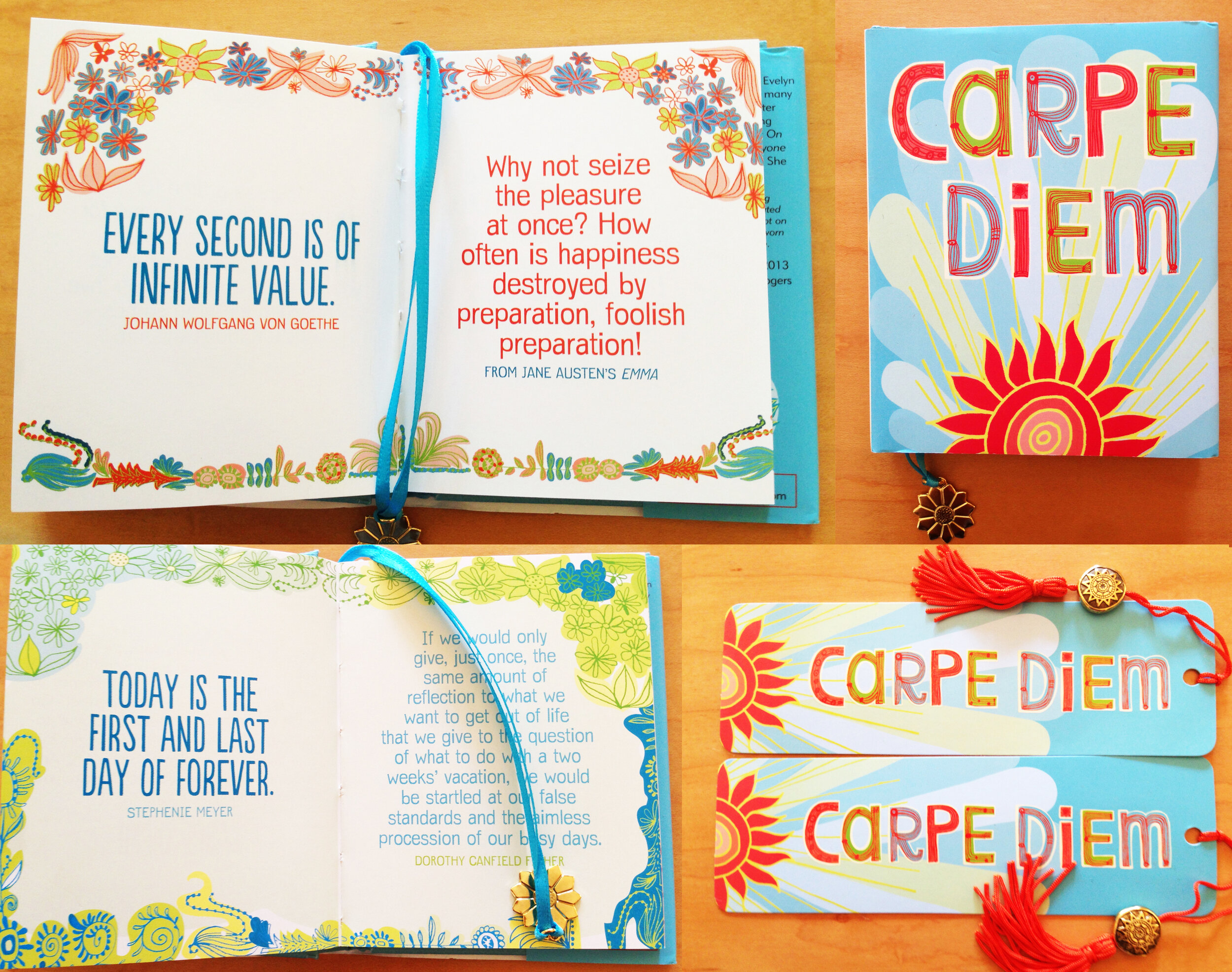 Lettering and illustrations for gift book