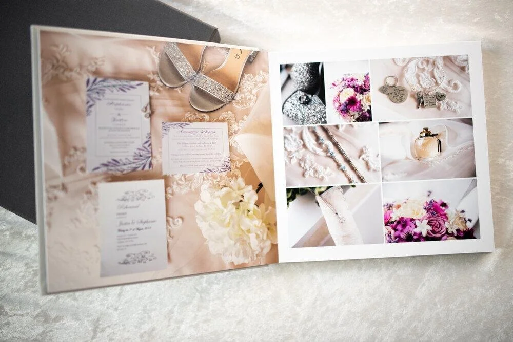 How many photos in a wedding album